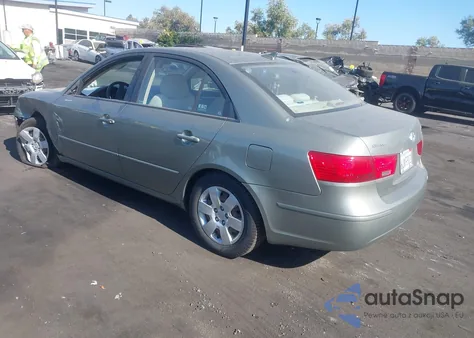 2009 Hyundai Sonata Gls z USA, uszkodzony, nr VIN 5NPET46C89H547703